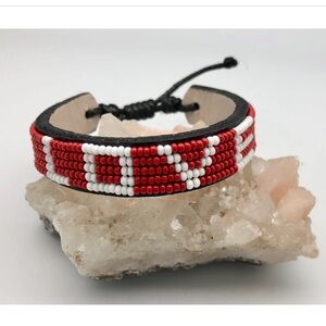 Love Is Project beaded bracelet